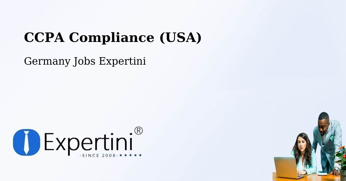 CCPA Privacy Rights & Compliance Notice – Werder - Germany Jobs Expertini