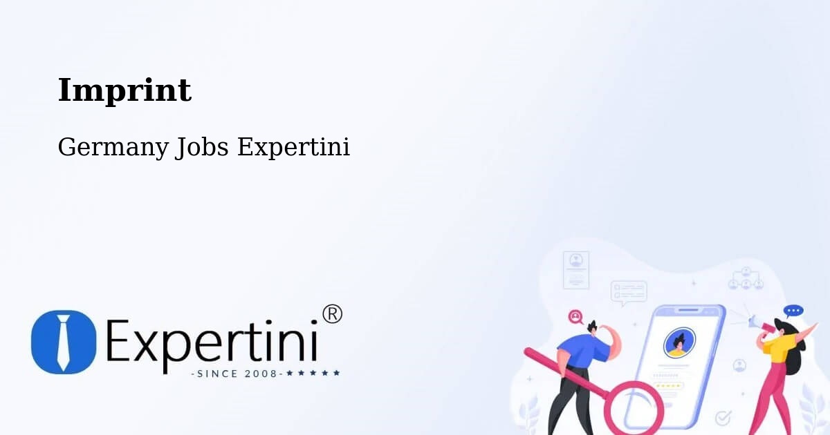 Imprint – Werder - Germany Jobs Expertini
